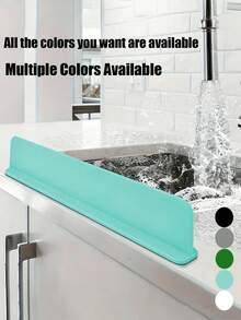 3/2/1 件装经典硅胶水槽防溅罩,带吸盘,防水防溅,适用于厨房和实验室水槽、洗碗盆,材质耐用,多种颜色可选,安装简便,保护台面,是家庭和专业使用的理想之选。台面保护 | 经典设计 | 柔韧硅胶 - 黑色 - 查看 13