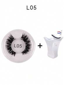 Pestañas postizas adecuadas para el maquillaje diario, se pueden regalar a la novia - Multicolor - Ver 21