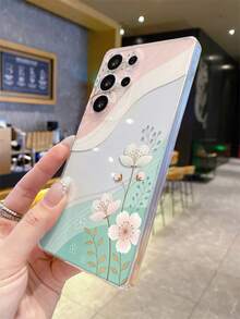 1个镂空花纹安卓手机壳，精准镜头保护，兼容三星Galaxy S25 Ultra/Galaxy S24 Ultra/S24/S23 Ultra/A56 5G/A55 5G/A52s 5G/A26 5G，无图案，Pixel，保护套 - 無色 - 查看 6