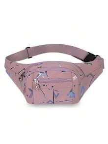 1Pc Large Capacity Sports Bag, Mobile Waist Bag, New Running Versatile Shoulder Bag (Randomly Cut Pattern) - Multicolor - View 15