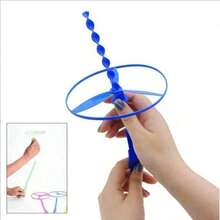 40个/10个装竹制蜻蜓飞行玩具，手推塑料宠物追逐玩具，生日派对小礼物，竹制蜻蜓飞行儿童玩具，手推飞行玩具，宠物追逐玩具 - 彩色 - 查看 10