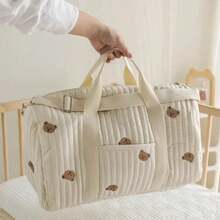 Mommy Bag Bear Maternity Pack Baby Diaper Bag Stroller Nappy Organizer Portable Luggage Tote Bags Travel Changing Messenger Bag - 小包 - 查看 2