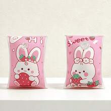 Más Popular Círculo de Natación Temático Pirata, Salvavidas Inflable Suave para Niños, Decoración y Juguete Acuático de Playa - Mangas de agua rosas - Ver 2