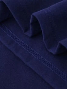 Women's/Men's Psychology T-Shirt, 100% Cotton, Shirt/Blouse, Professions/Psychology Style - Azul Marino - Ver 3