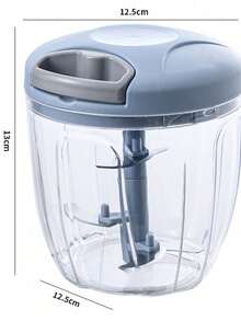 Manual Pull Cord Food Chopper - ABS Material Garlic Press And Vegetable Processor, No Electricity Needed, Suitable For Onion, Meat, Chili, Carrot, Fruit, Nuts, Herbs And More - Multicolor - View 15