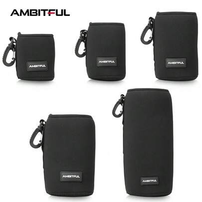 AMBITFUL Túi đựng ống kính máy ảnh dày dặn, chống thấm nước và bụi, thích hợp cho máy ảnh DSLR.