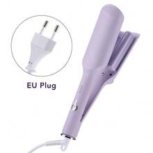 Hailicare 32mm Hair Curler With Negative Ions, 4 Temperature Settings, 30s Fast Heating,Creates Long-Lasting Beach Waves,Perfect Gift For Girlfriend - Mauve Purple - View 12