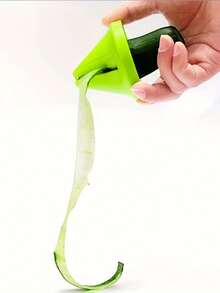 Handheld Vegetable Spiralizer - Can Make Zucchini, Carrot And Other Vegetable Spiral Noodles, Ideal For Low-Carb And Keto Diets, Easy-To-Clean Kitchen Tool - Multicolor - View 5