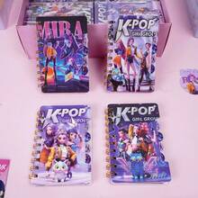 1/2/3本/套 KPOP 女团 Witch Hunt 螺旋笔记本，A7 螺旋笔记本，学生便签本，便携式笔记本，记事本，返校学生文具 - 彩色 - 查看 2