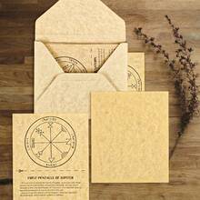 Several Pieces New Style Parchment Paper Solomon Seal Writing Paper Ritual Memo Paper Non-Sticky Large Hand-Drawn Greeting Card Blank Paper - Multicolor - View 4