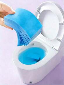 30pcs Toilet Cleaning Tablets Mopping Tablets, Wooden Floor & Tile Cleaner, Household Toilet Decontamination, Long-Lasting Fragrance Brightening & Deep Cleaning Supplies - 紫色的 - 查看 7