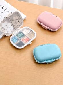 Portable Pill Storage Box Moisture Proof Pill Organizer For Men And Women Travel Essentials Cruise Essentials Dorm Essentials Daily Pill Box To Hold Vitamin Medicine Medication And Supplement PP Pill Container First Aid Kit Medical Bag For Travel Home Camping Outdoor Hiking Hunting Back To School - Multicolor - View 12