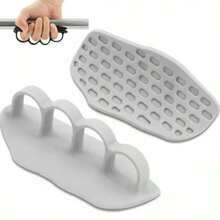 2 miếng đệm silicon màu xám, bền và tiện dụng để nâng tạ, tập luyện thể dục, chống trượt, dùng cho tập luyện, yoga, nâng tạ, unisex, không cần pin. - Nhiều màu - Xem 11