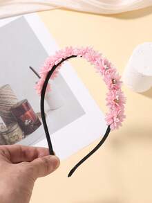 1 chiếc băng đô/vòng cài tóc hoa, phụ kiện hoa cài tóc cho nữ, đồ dùng dự tiệc sinh nhật - Nhiều màu - Xem 7