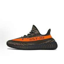 Adidas Originals Yeezy Boost 350 V2: Comfortable, Versatile, Durable, Low-Top Casual Shoes, Unisex, Grey And Orange. - 灰色 - 查看 7