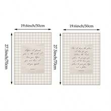 2pcs Jeremiah 1:5 & 29;11 Bible Verse Wall Art Picture Neutral Beige Prints Canvas Paintings Christian Scripture Posters Bundle Faith Wall Decor For Nursery Room, Living Room, Mosque Decor Gift For Her Unframed - Pattern - View 11