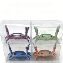 Weightlifting Crab Pen Holder, Pen Stand And Decorative Model - Multicolor - View 3