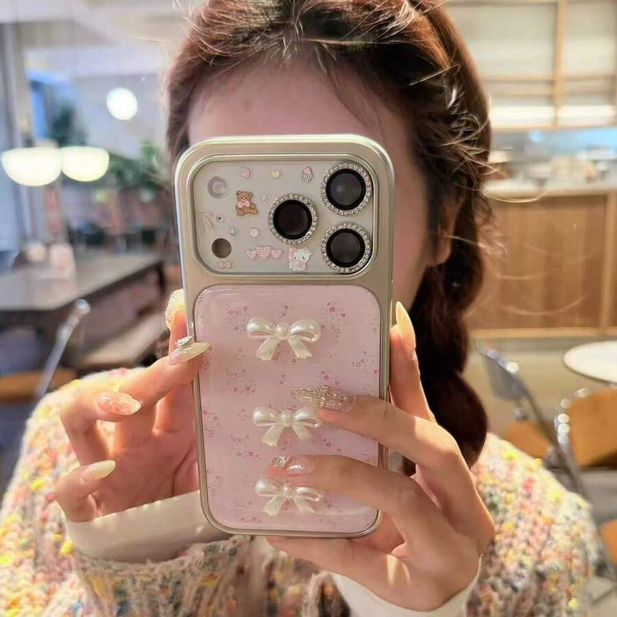 Cardholder Phone Cases - Pink - View 1