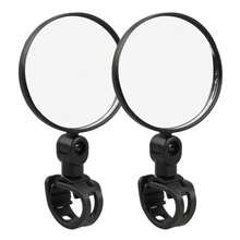 2pcs/1pc Universal Bicycle Rearview Mirror - 360° Rotatable Handlebar Mounted, Suitable For Mountain Bike/Electric Scooter - Wide Angle Mirror With Quick Release Clip - Black - View 12