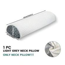 1pc 15*6*3 Inch Memory Foam Wedge Pillow, 2pcs 20*20*10 Inch + 15*6*3 Inch Triangular Pillow With Removable Cover, For Back, Leg And Knee Support - Dark Gray Single Neck Pillow - View 18