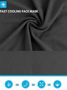 1pc/2pcs Men's And Women's Same UPF Sunscreen, Windproof, Dustproof, Breathable Face Mask, Black Neck Mask, Suitable For Outdoor Sports Such As Riding, Motorcycle, Skiing, Etc. It Is A Good Choice For Windproof And Sun Protection In Summer And The Perfect Summer Gift,Festival,Travel - Face Mask - View 10