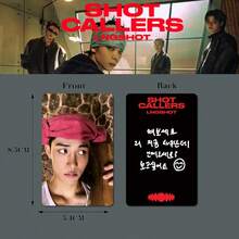LNGSHOT Jay Park 新晋男团成员 Louis Ohyul Ryul Woojin 限定专辑小卡，高品质 Kpop 收藏品，粉丝礼物及收藏佳品，LNGSHOT 出道 EP [SHOT CALLERS] 专辑高级限量版小卡，Jay Park 新晋男团成员 Louis Ohyul Ryul Woojin 高清 Kpop 周边，粉丝收藏及珍藏的完美之选 - 彩色 - 查看 5