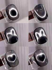 6pcs Cat Eye Nail Polish Gel Magnetic Set, Strong Magnet, Thick Y-Shaped Heart-Shaped Multi-Function Nail Art Magnetic Tool, Nail Art Supplies, Nail Art Tools, Nail Art Tools, Nail, Nail Art Tools, Suitable For Press-On Nails - Multicolor - View 5