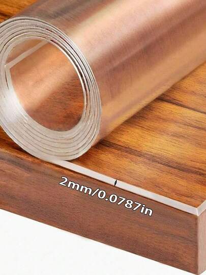 1pc 2mm Thick Desktop Protective Mat, Waterproof PVC Table Cover, Computer Desk Mouse Pad, Dining Table Mat, Study Desk Pad, Kitchen Countertop Protector, All-Season Transparent Heat-Resistant Desk Pad, 2.0mm Thick Desk Protection Film, Suitable For Computer Desk, Study Desk, Living Room, Dining Room, Kitchen, Bedroom, Universal Desk Mat, Luxury Elegant Design, Easy To Clean