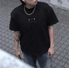 Nike 男士夏季新款针织透气休闲短袖T恤 - 黑色 - 查看 5