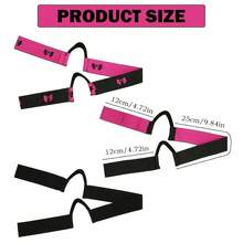 Băng đô cài tóc giả hai mặt bằng nhung không gây đau, thiết kế hình chữ C, thoải mái, mềm mại và không gây đau, băng đô co giãn, phụ kiện đội đầu, dây đai viền, dùng hàng ngày cho tóc giả, băng đô chống trượt, dây đai điều chỉnh, dây đai co giãn. - Xem 2