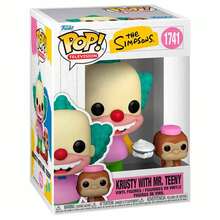 Funko POP 辛普森一家玩偶 - 克魯斯蒂和迷你先生 #1741 - 9厘米收藏級乙烯基玩偶 - 斯普林菲爾德小丑與蛋糕和猴子 - 官方授權 - 收藏家禮物 - 西班牙大陸地區24/48小時送達，免運費 ✅ - 選項 2 - 查看 3