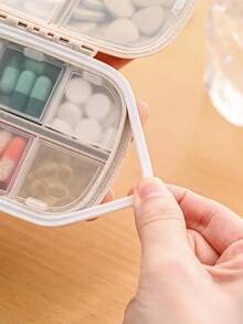 Portable Pill Storage Box Moisture Proof Pill Organizer For Men And Women Travel Essentials Cruise Essentials Dorm Essentials Daily Pill Box To Hold Vitamin Medicine Medication And Supplement PP Pill Container First Aid Kit Medical Bag For Travel Home Camping Outdoor Hiking Hunting Back To School - Multicolor - View 7
