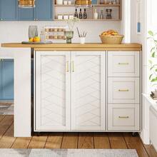 Bars & Wine Cabinets - White + MDF+Metal - View 6
