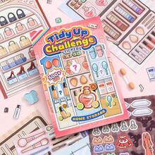 减压风景贴纸，卡通益智DIY手工贴纸书，玩具贴纸套装 - 1 Set - 查看 8