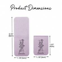 Customized Name Leather Bookmark, Personalized Leather Magnetic Bookmark, Reader Gift, Book Accessory, Book Lover Gift - Multicolor - View 9