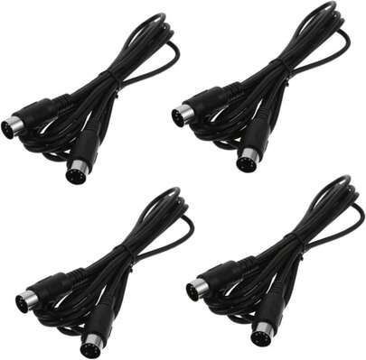 Parliky 4pcs Pin Male To Male Cable For Musical Instruments Connection Cable For Keyboards Synthesizers And