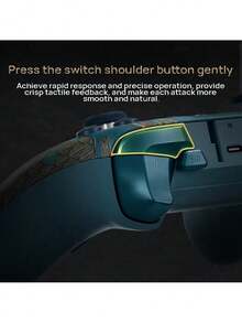 GAMESIR Joystick de efecto Hall físico G7 Pro Elite Gamepad: control de movimiento sin zona muerta, recorrido ajustable de microinterruptores/gatillos lineales de doble interruptor, juego fluido en PC/Android/TV. - Ver 12