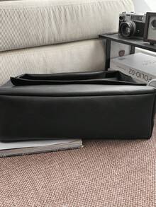 1个黑色大号（42cm*15cm*34cm）、1个黑色小号（37cm*14cm*31cm）、PU皮革、情侣款、单肩斜挎包、男士单肩包、斜挎包、女士单肩包、斜挎包、大容量、纯色、翻盖单肩包、邮差包、返校季、高中及大学生背包、背包，适用于校园、学生、通勤、度假、旅行等场合。 - 彩色 - 查看 9