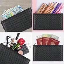 2pack Money Bag, Cash Zipper Pouch, Bank Bags, Cash Wallet, Cosmetic Receipts Coins Small Tools Organizing Storage Bag - Màu đen + Bộ 2 chiếc - Xem 7