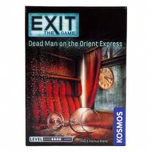 Dead Man On The Orient Express Exit The Game Family-Friendly, Card-Based At-Home Escape Room Experience For 1 To 4 Players - Navy Blue - View 2