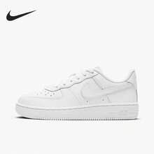 Nike Zapatillas deportivas de caña baja cómodas y versátiles para niños Air Force 1 - Blanco - Ver 3