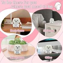 1个针织正能量兔子玩偶和一张印有“正能量兔子：我可能是只兔子，但我相信你”的卡片。去做你自己！保持跳跃的节奏，变得精彩！ - 彩色 - 查看 5