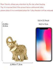 这款饰有闪亮水钻的奢华树脂大象雕塑，优雅的白色大象摆件，适合现代家居装饰，完美点缀客厅茶几、卧室床头柜、办公桌和玄关边桌，精致的桌面摆件，可提升波西米亚风、极简主义或奢华风格的室内设计，也是理想的乔迁礼物和婚礼中心装饰品。 - A - 查看 7
