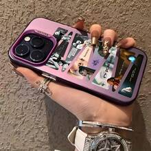 New Model Debut, 1pc Fashion Female Singer Music Design Album A-Arianas G-Grandes Phone Case Suitable For IPhone 17 16e 16 15 14 13 12 11 Pro Max Air X XR XSMAX 8 7 Plus Anti-Drop Matte Back Cover - 混合顏色 1 - 查看 5