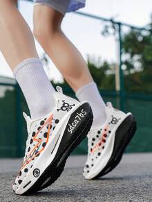 L.S.W.P Men's Athletic Shoes - Lightweight Breathable Running Shoes, Enhanced Cushioning And Durable Rubber Outsole, Suitable For Training, Hiking And Casual Wear - All-Season Low-Top Sneakers, Streetwear Hiking Shoes, Fashionable Athletic Design, Fabric Upper. - Planet - View 11