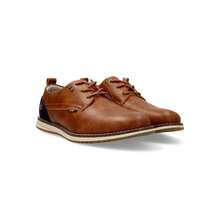 XTI Zapato de vestir estilo oxford hombre, Zapatos de vestir plano para hombre, Zapatos tipo casual cierre cordones - Modelo 145713 - Camel -
Zapato oxford de hombre, fabricado en material que i - Camel - Ver 6