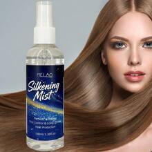 Xịt khoáng dưỡng tóc MELAO Silky Hair Mist, mang lại sự mượt mà hoàn hảo, kiểm soát tóc xơ rối với khả năng bảo vệ nhiệt lâu dài, tăng cường độ bóng và mềm mại, công thức nhẹ nhàng phù hợp với mọi loại tóc, 100ml/3.38 fl oz - 100ML - Xem 4
