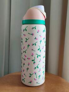 2026 New OWALAo Free.Sip Luminous Cup Limited Edition 32 Oz Stainless Steel Sports Water Bottle. Leak Proof With Pop-Up Lid, Easy To Clean. Available In A Variety Of Colors, The Pattern Is Clear And Exquisite. Designed For Water Drinkers, Suitable For Tourism, Camping, Running, School, Fitness, Halloween, Thanksgiving Day. New Fashion Water Bottle For Women, Girlfriend, Wife, Family Members, Friends, Students. (945ml) - 32oz/945ml - 查看 14