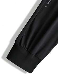 Men's Plus Size Sports Pants, Joggers, Extra Large And Plus Size Tall Fit, Comfortable And Breathable, Suitable For Fitness And Workout, All Season Wear - Black - View 10