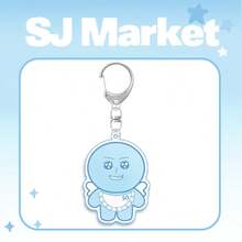 Market Blue Dumpling Keychain, Acrylic Pendant, 20th Anniversary Merchandise - Multicolor - View 13